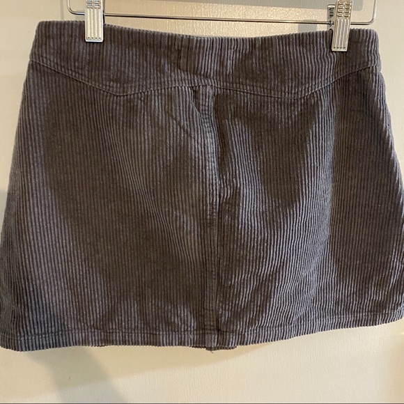 B. Original Gray Corduroy Skirt Size S - Picture 4 of 4
